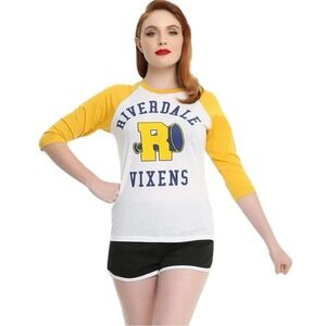 New Hot Topic Exclusive Riverdale Vixens HBIC Raglan T-Shirt Cotton Juniors  L